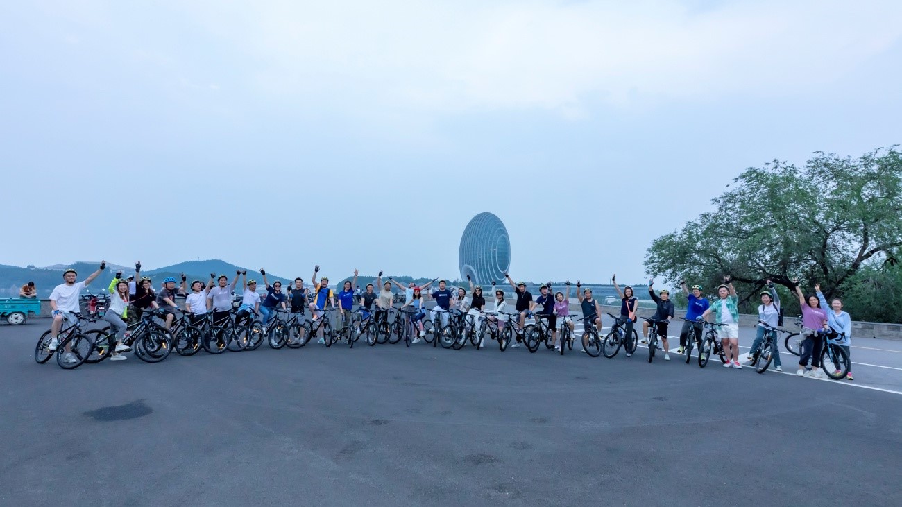 「騎行雁棲湖，凝聚團(tuán)隊(duì)力！」 一日騎行團(tuán)建，挑戰(zhàn)與美景同行！