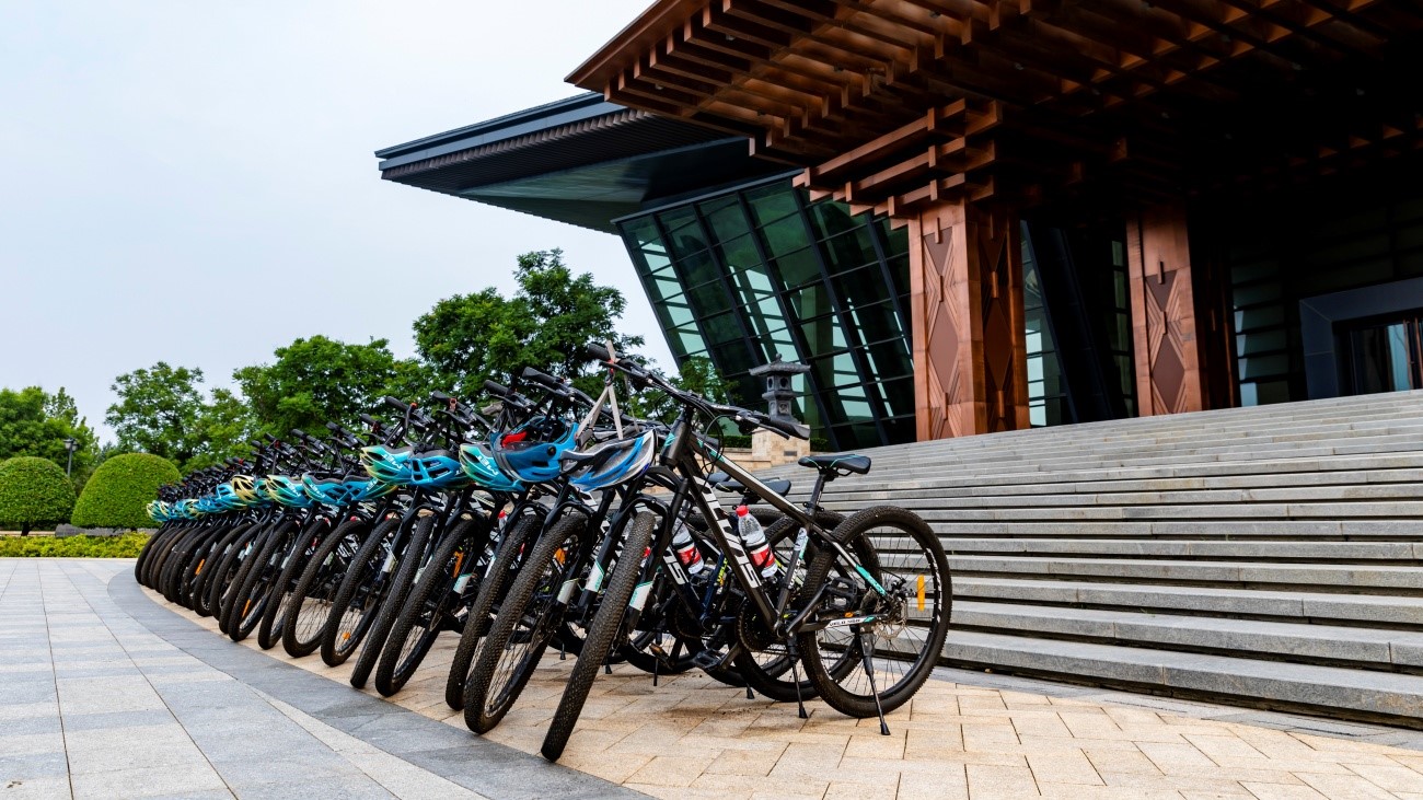 「騎行雁棲湖，凝聚團(tuán)隊(duì)力！」 一日騎行團(tuán)建，挑戰(zhàn)與美景同行！