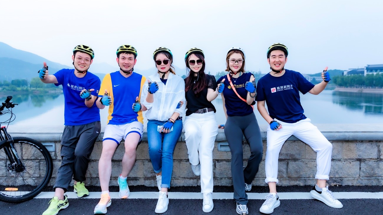 「騎行雁棲湖，凝聚團(tuán)隊(duì)力！」 一日騎行團(tuán)建，挑戰(zhàn)與美景同行！