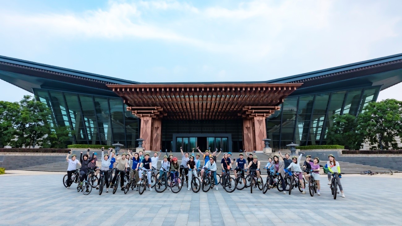 「騎行雁棲湖，凝聚團(tuán)隊(duì)力！」 一日騎行團(tuán)建，挑戰(zhàn)與美景同行！